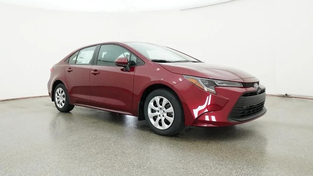 New 2026 Ruby Flare Pearl Toyota LE image 9