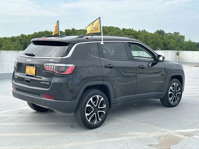 Certified Used 2022 Black Jeep Limited image 8