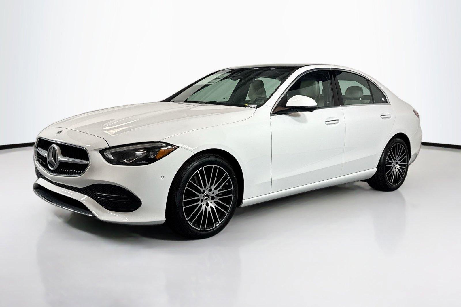 New 2026 Polar White Mercedes-Benz C 300 image 1