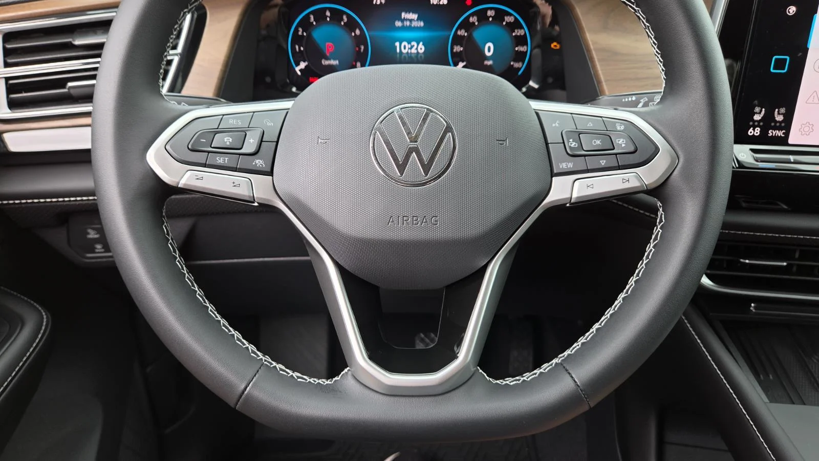 New 2026 Deep Black Pearl Volkswagen 2.0T SE image 26