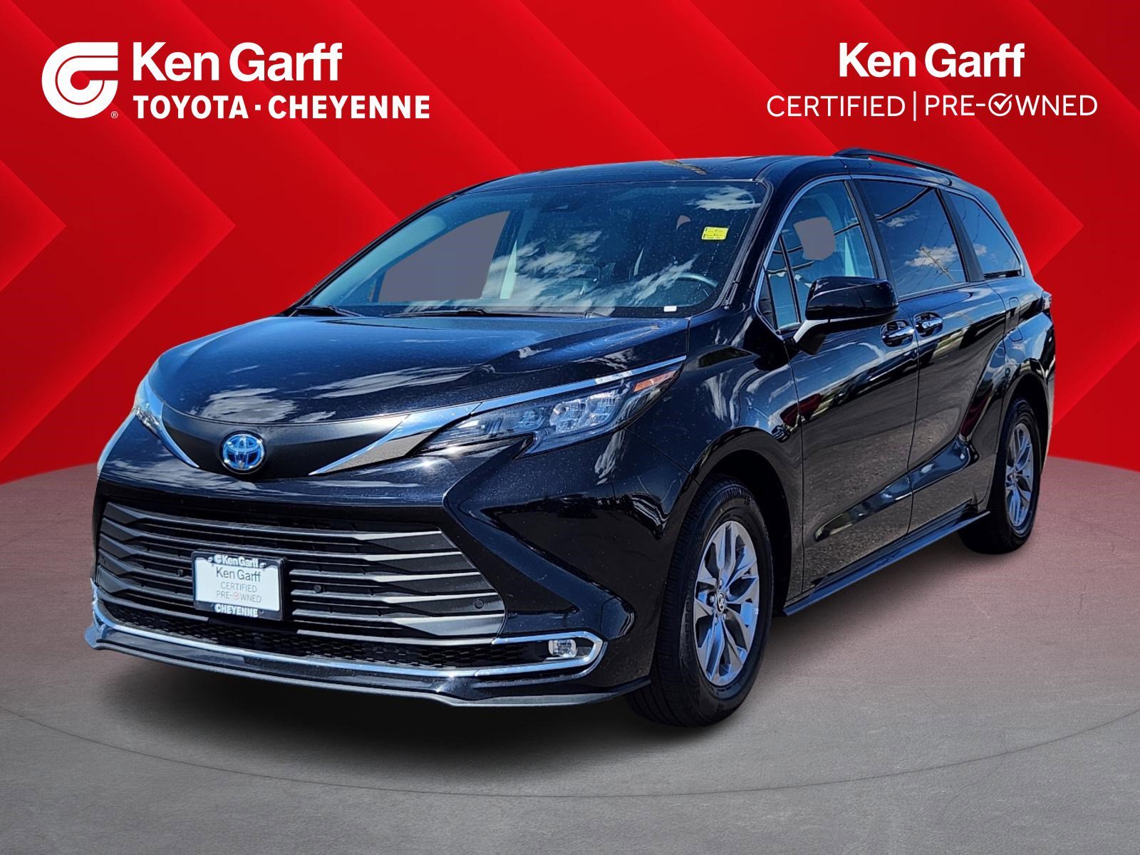 Used 2024 Midnight Black Metallic Toyota XLE image 1