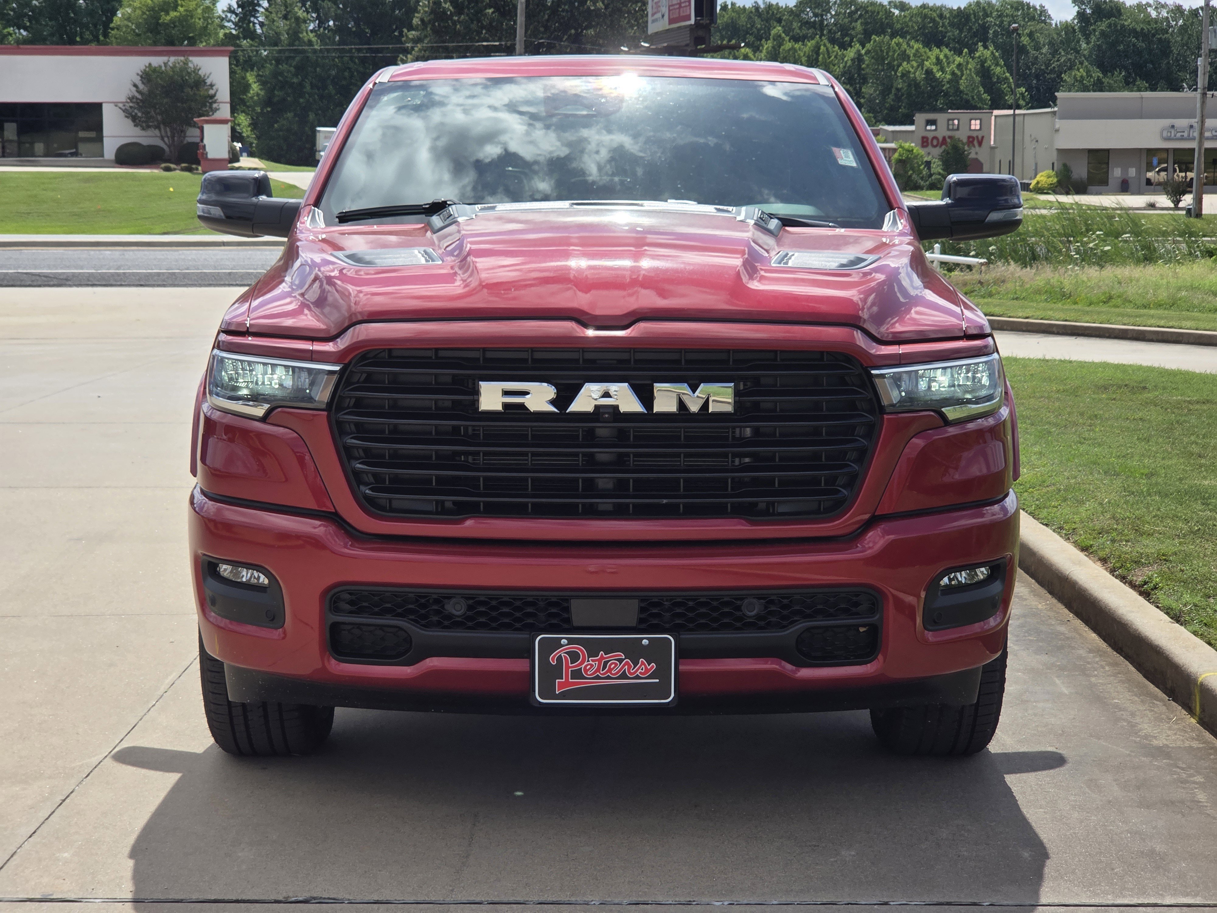 New 2026 Molten Red Pearlcoat Ram Laramie image 2