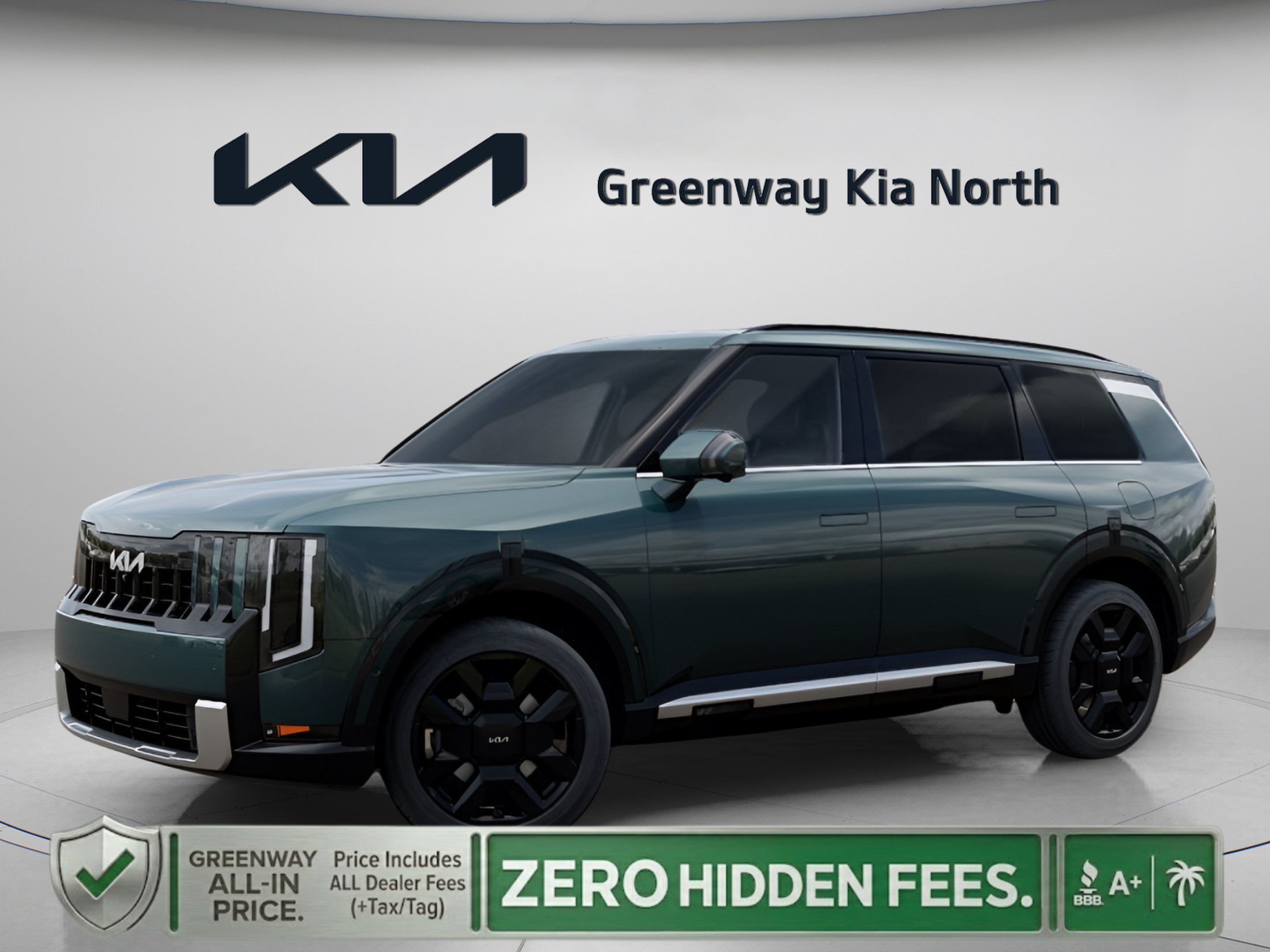 New 2027 Black Jade Green Kia SX image 4