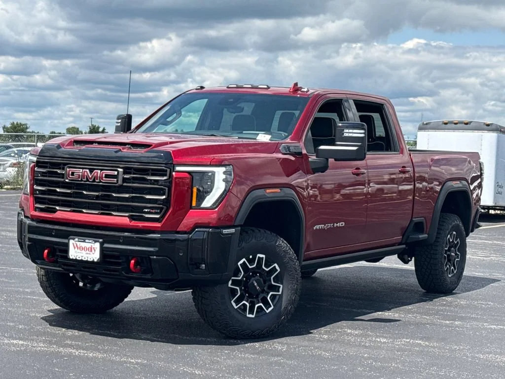 New 2026 Volcanic Red Tintcoat GMC AT4X image 2