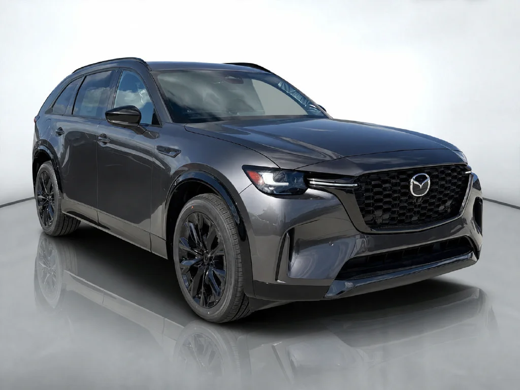 New 2026 Machine Gray Metallic Mazda 3.3 Turbo Premium Sport AWD image 2