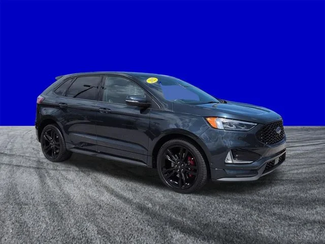 Certified Used 2022 Stone Blue Metallic Ford ST image 2