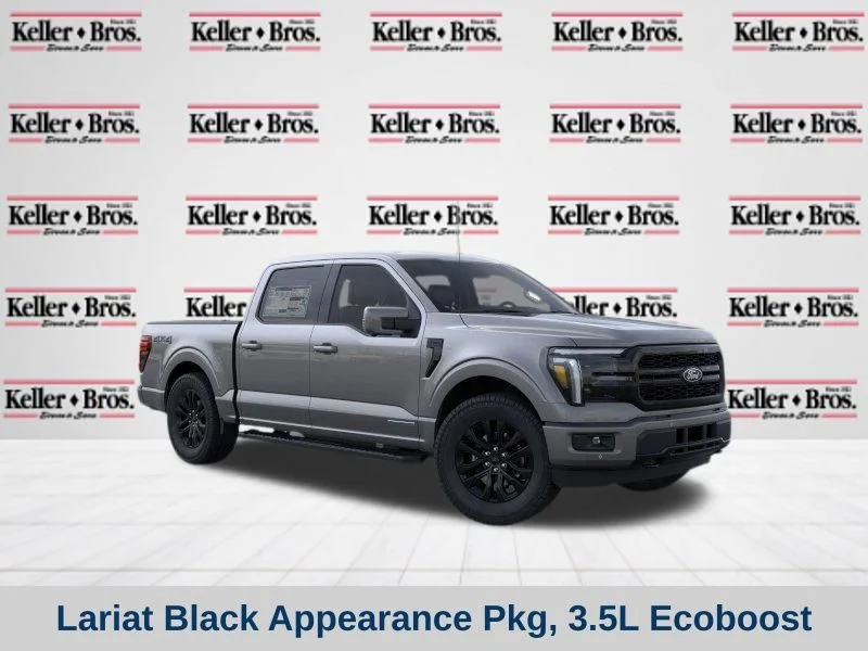 New 2026 Carbonized Gray Metallic Ford Lariat image 1