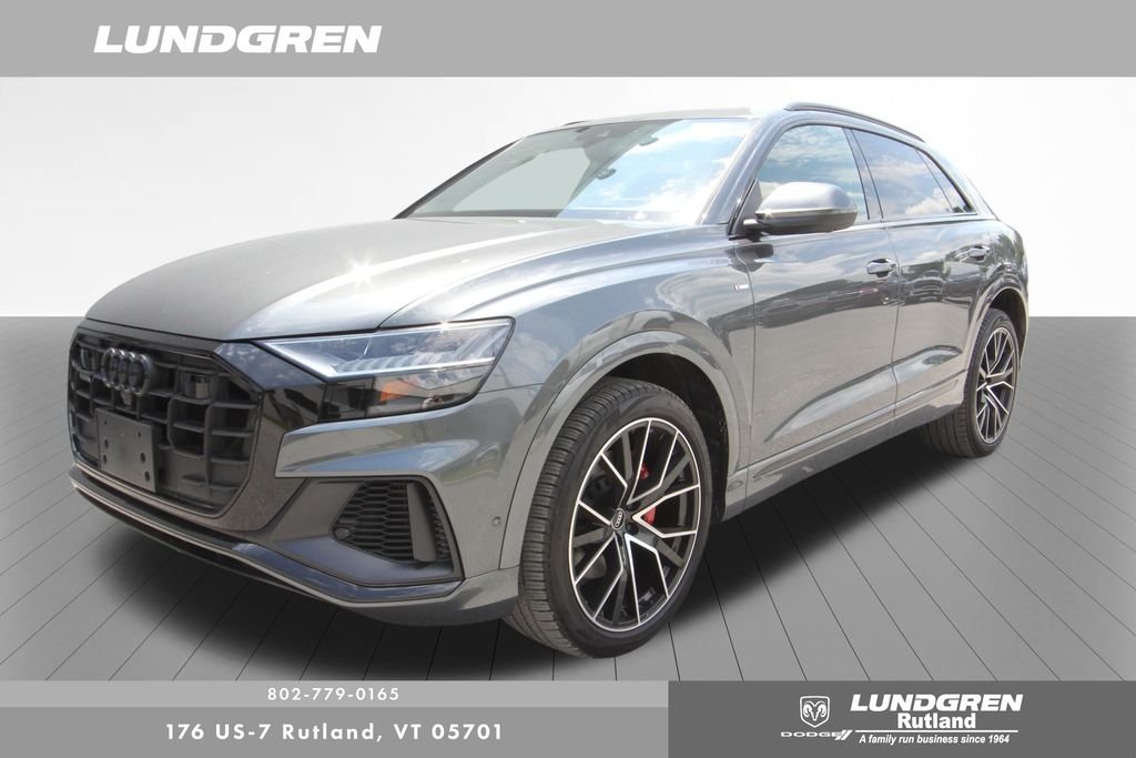 Used 2021 Gray Audi 55 Prestige image 9