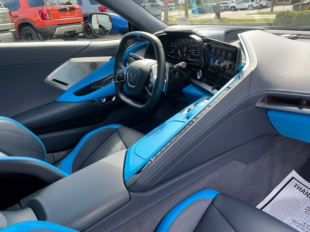 Used 2021 Blue Chevrolet Stingray image 15