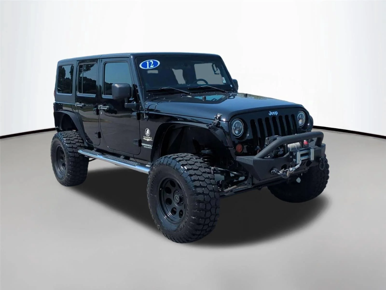 Used 2012 Black Jeep Sahara image 7