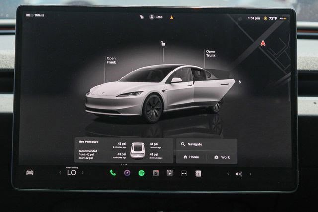Used 2025 Pearl White Multi-Coat Tesla Long Range image 15
