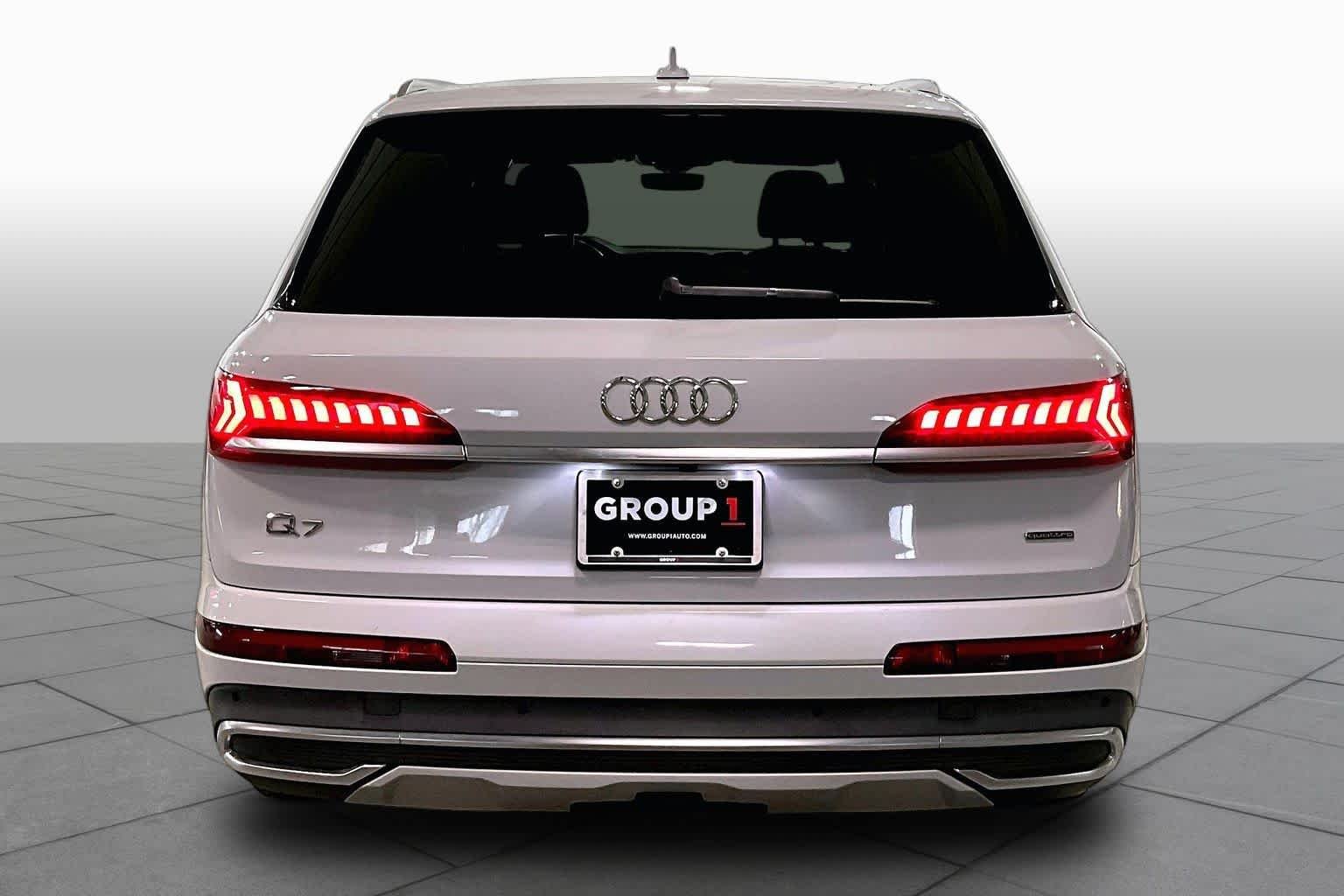 Used 2021 Glacier White Metallic Audi Premium Plus image 5