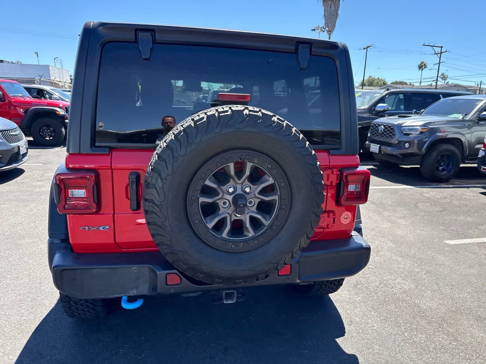 Used 2021 Firecracker Red Clearcoat Jeep Unlimited Rubicon image 17