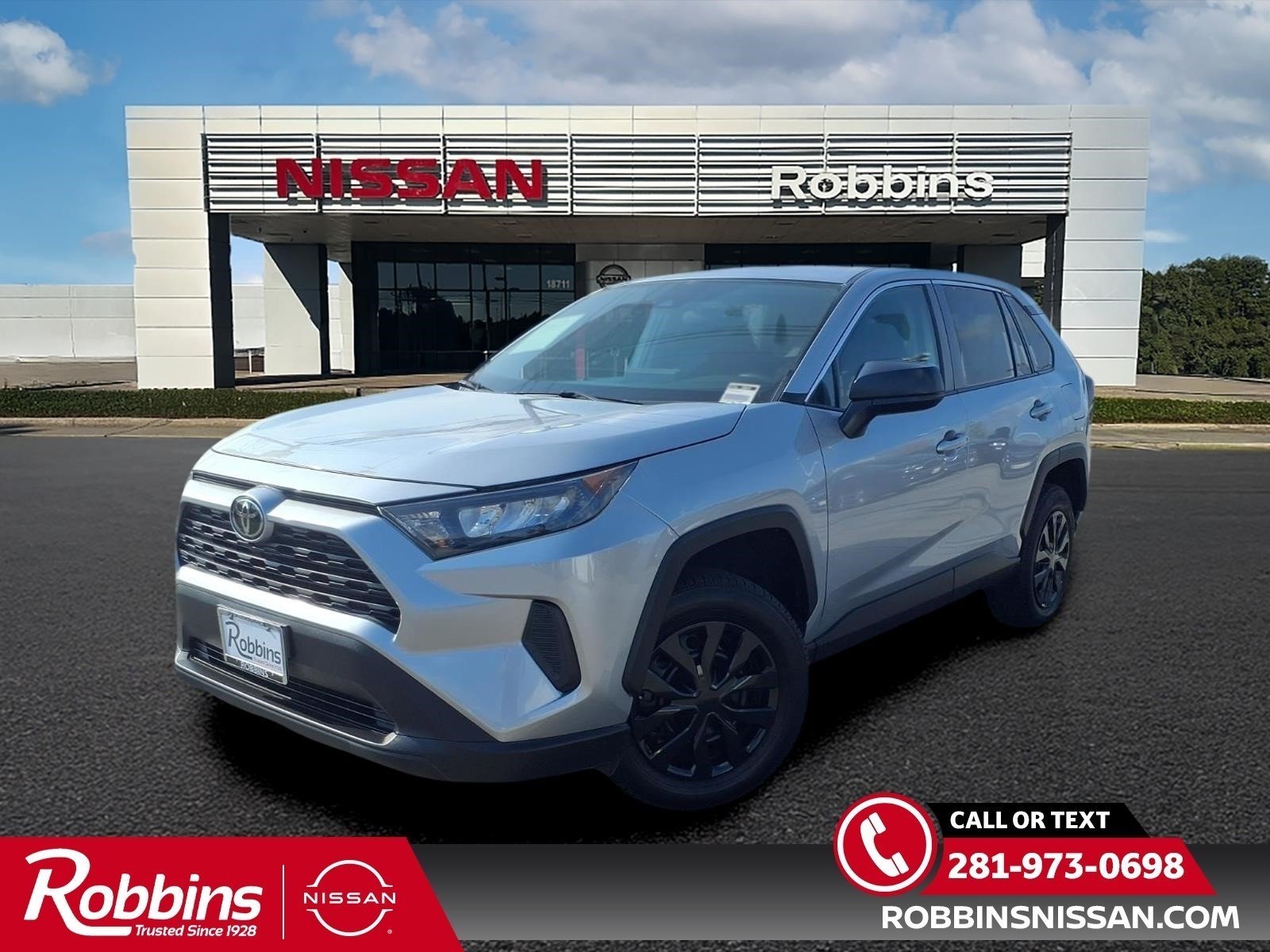 2022 Toyota RAV4 LE Silver at TX Auto Group