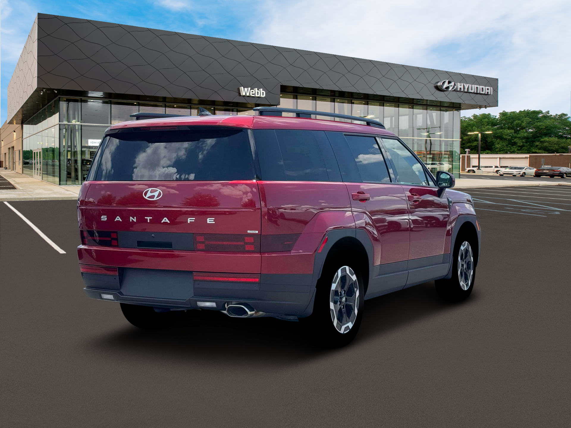 New 2026 Red Hyundai SEL image 7