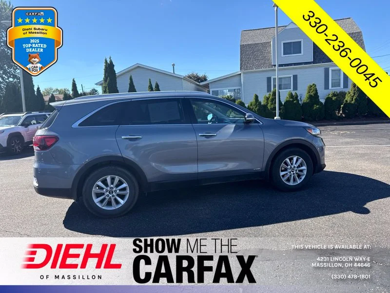 Used 2020 Kia Sorento LX with VIN 5XYPGDA39LG661745 for sale in Wooster, OH