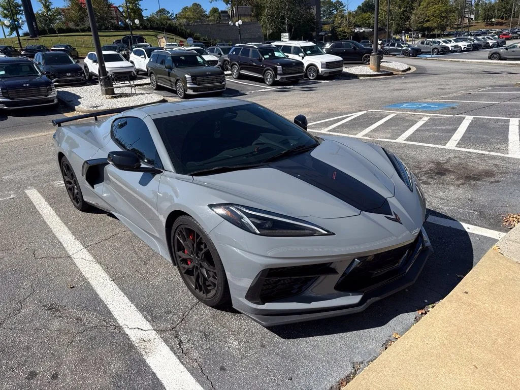 Used 2025 Gray Chevrolet Stingray image 3