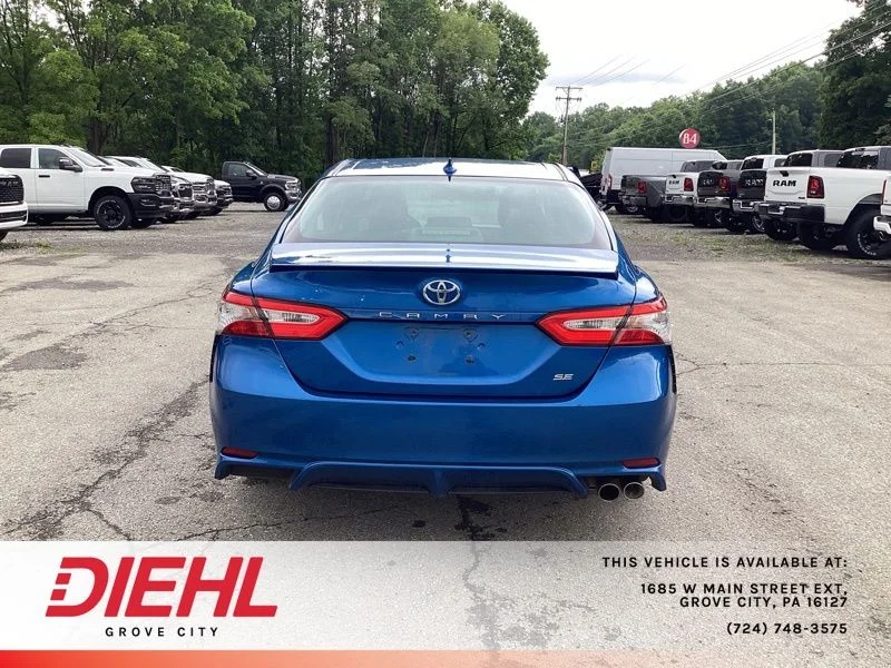 Used 2019 Blue Toyota SE image 6