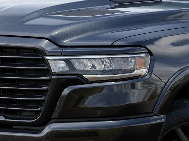 New 2026 Diamond Black Crystal Pearl-Coat Exterior Paint RAM Laramie image 11
