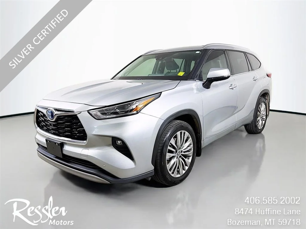 Certified Used 2022 Silver Toyota Platinum image 1