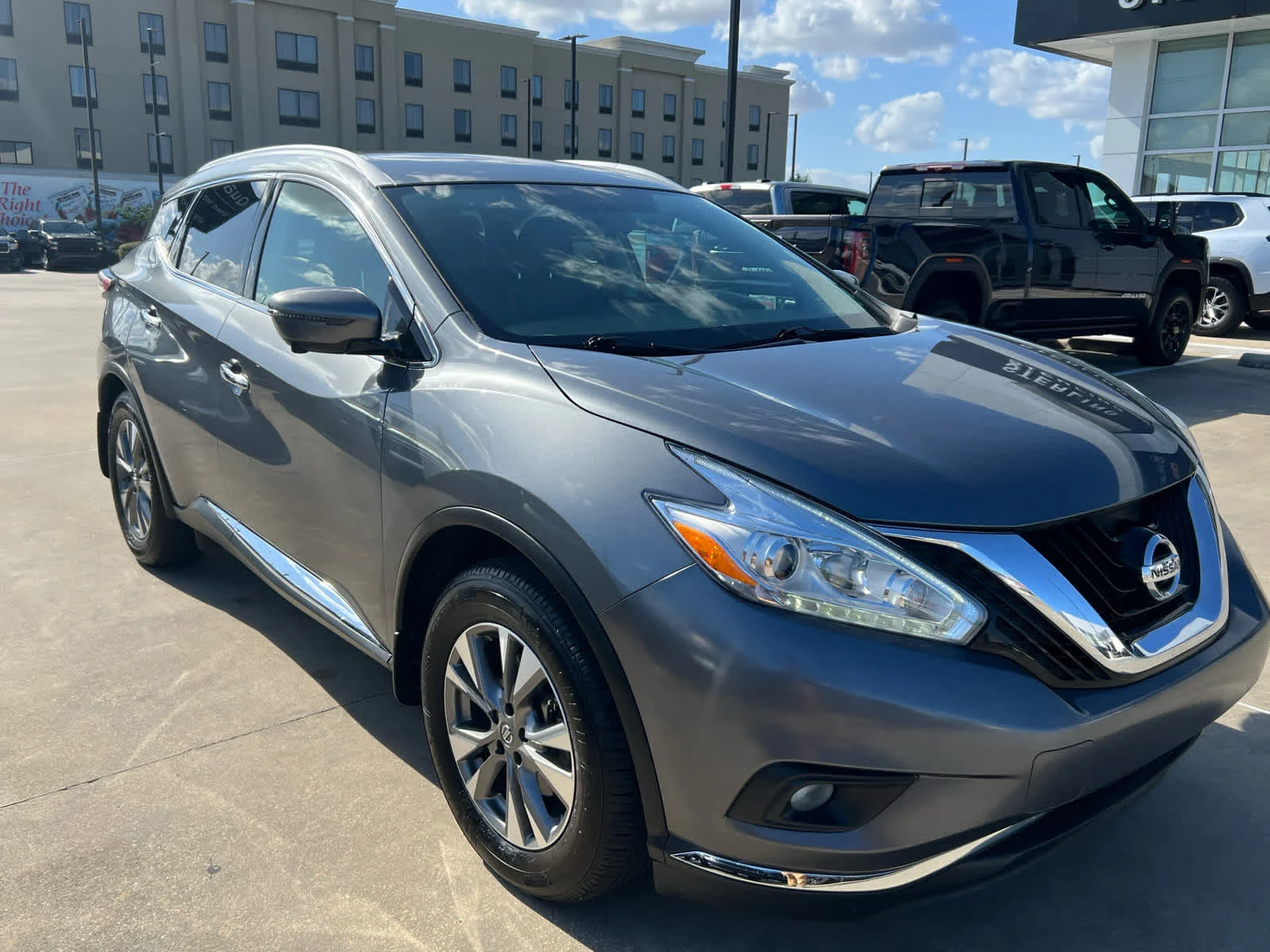 Used 2017 Nissan Murano SL with VIN 5N1AZ2MG3HN160624 for sale in Jennings, LA