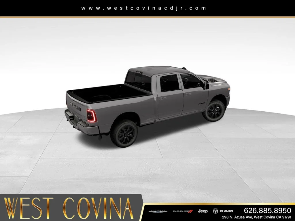 New 2026 Ceramic Gray Clear-Coat Exterior Paint RAM Laramie image 8