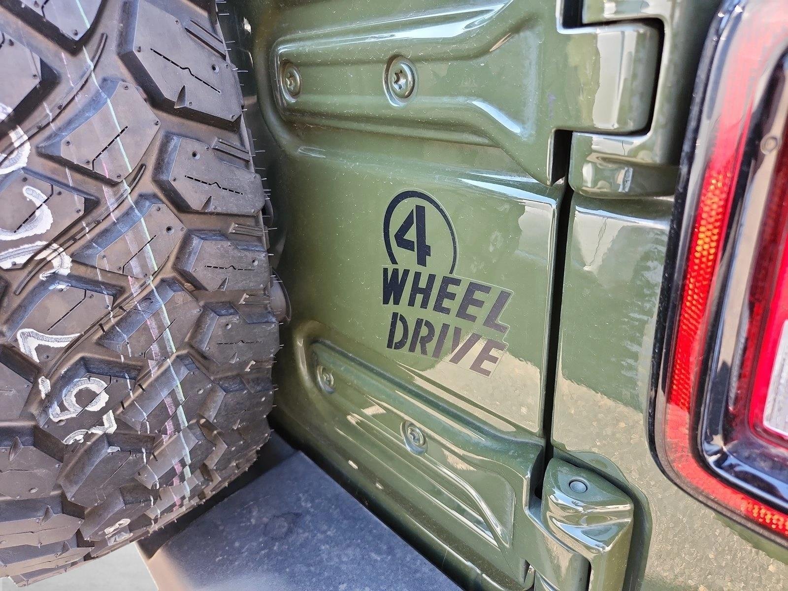 Used 2021 Sarge Green Clearcoat Jeep Unlimited Willys image 8