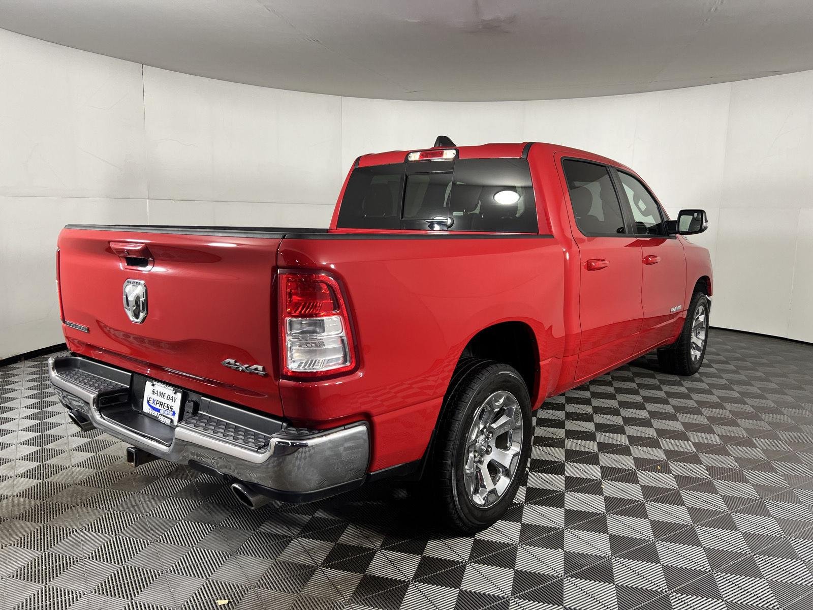 Used 2022 Flame Red Clearcoat Ram Big Horn image 8