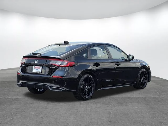 Certified Used 2025 Crystal Black Pearl Honda Sport image 4
