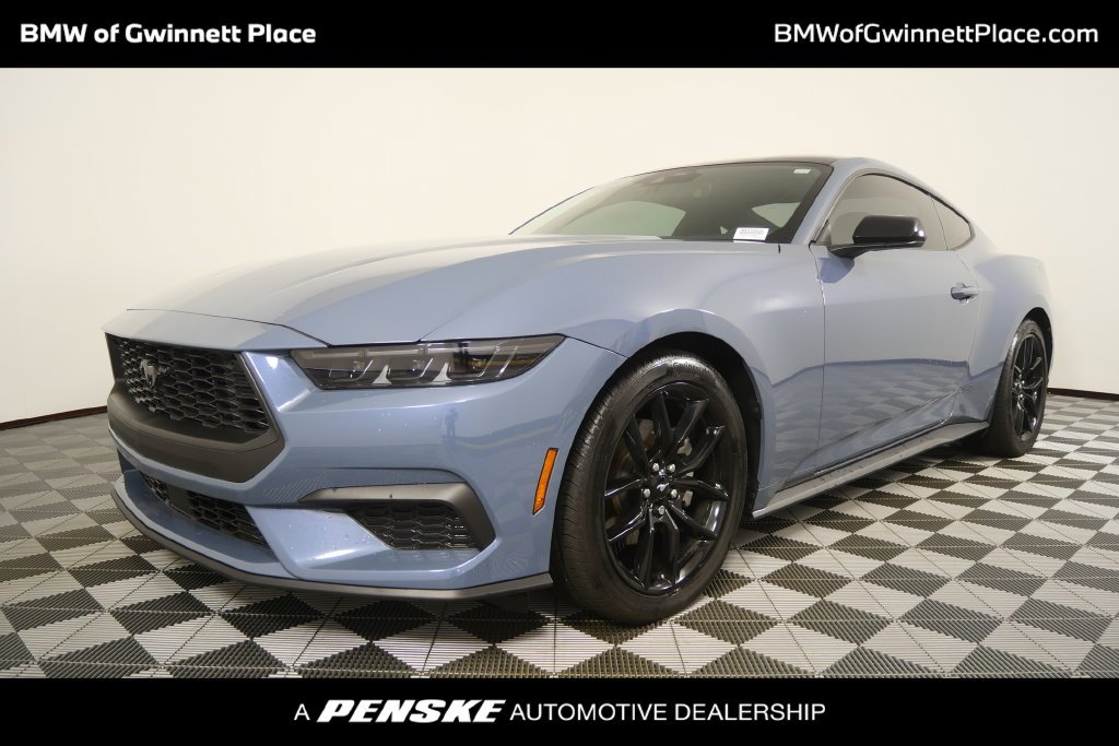 Used 2025 Vapor Blue Ford EcoBoost image 1