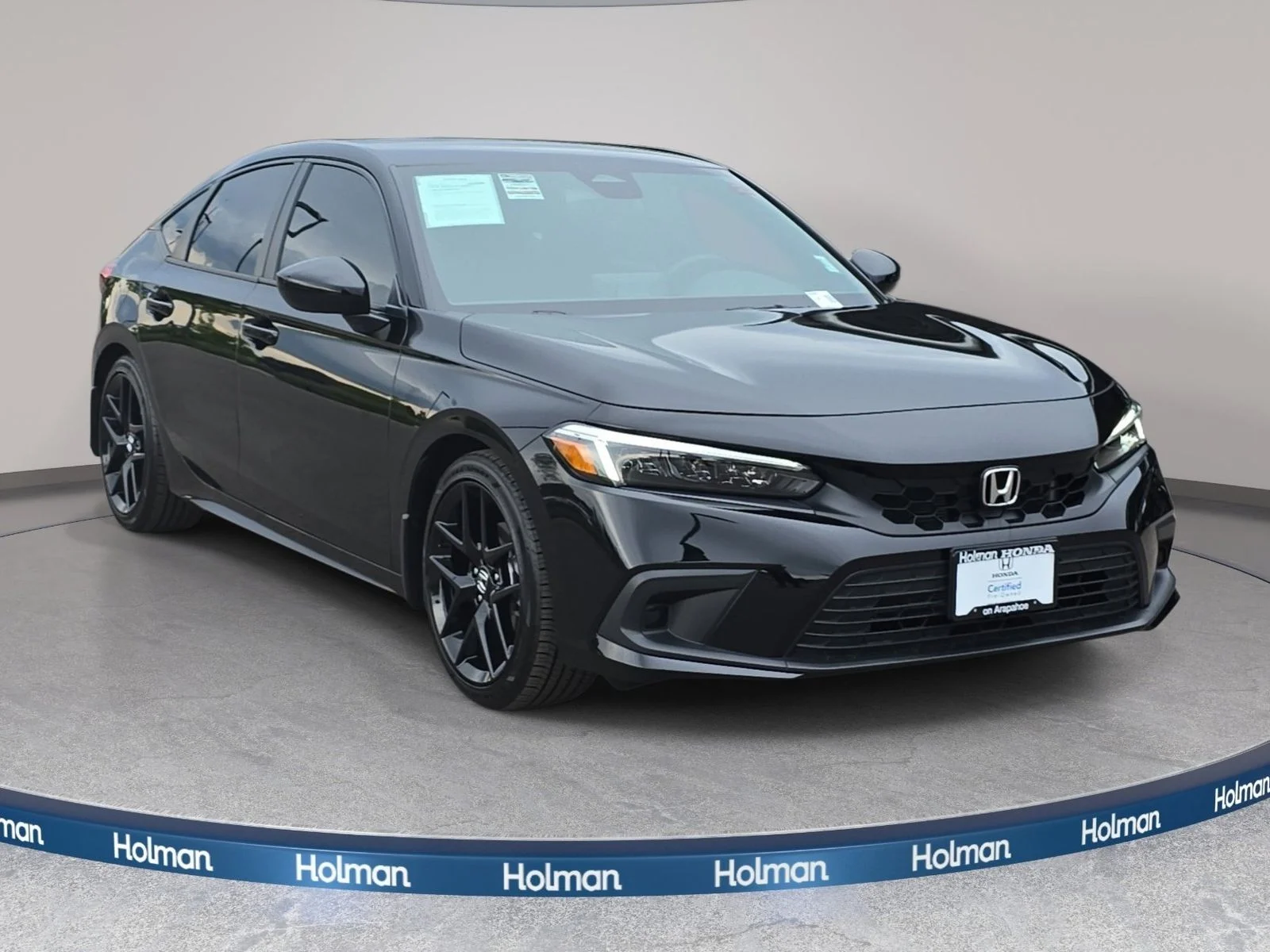 Certified Used 2024 Crystal Black Pearl Honda Sport image 4