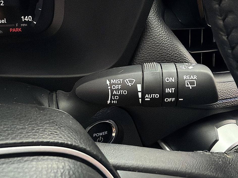 Used 2023 Cavalry Blue/Midnight Black Metallic Toyota Hybrid XSE image 20