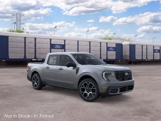 New 2026 Carbonized Gray Metallic Ford LARIAT image 7