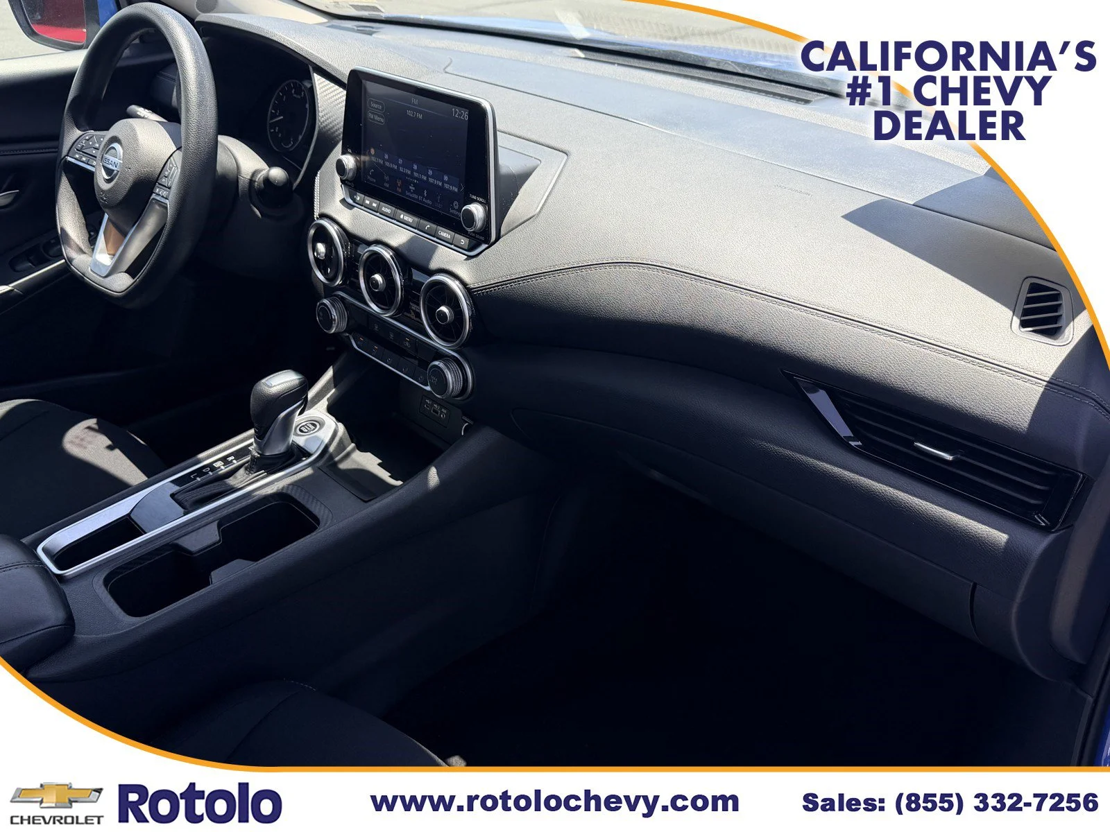 Used 2023 Electric Blue Metallic Nissan SV image 7
