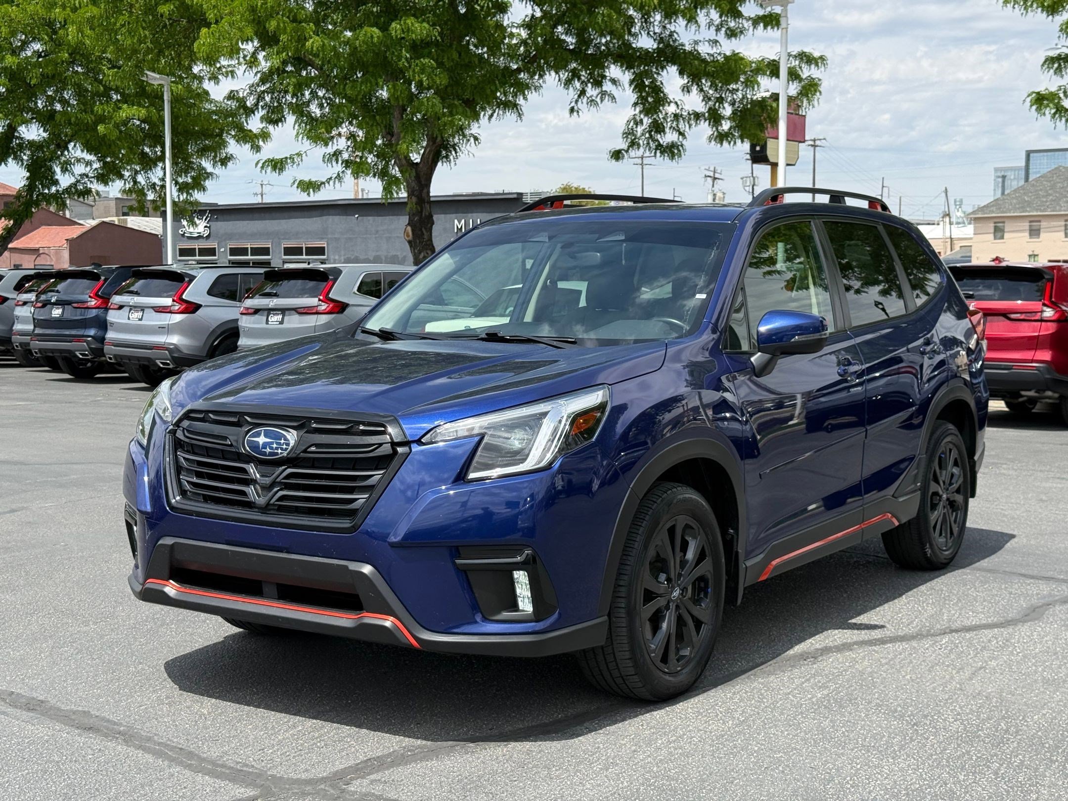 Used 2023 Sapphire Blue Pearl Subaru Sport image 8