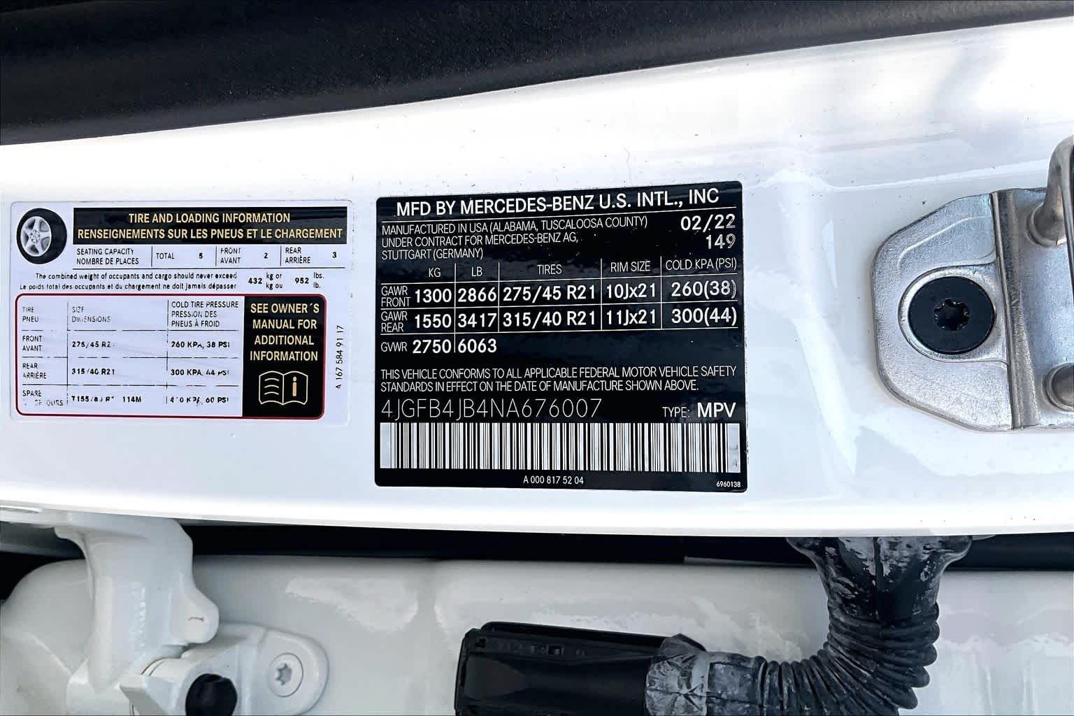 Used 2022 Polar White Mercedes-Benz GLE 350 image 29