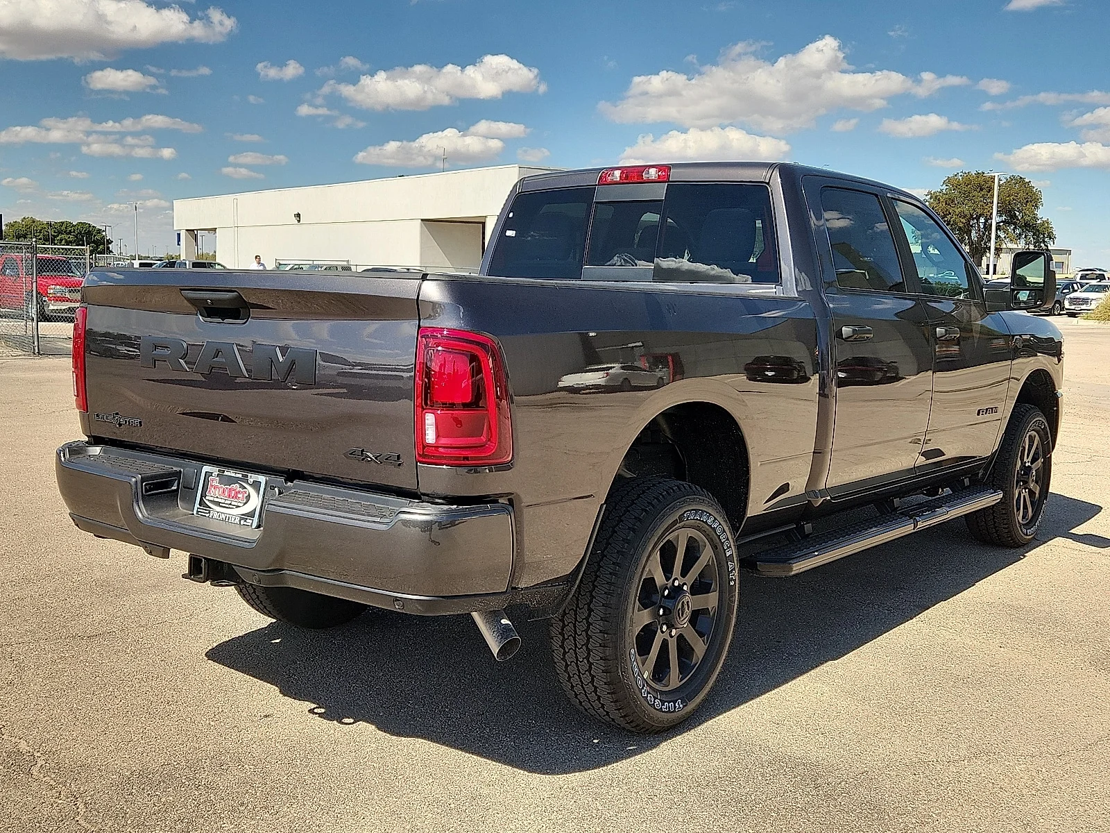 New 2027 Granite Crystal Metallic Clear-Coat  Paint Ram LONE STAR CREW CAB 4X4 6