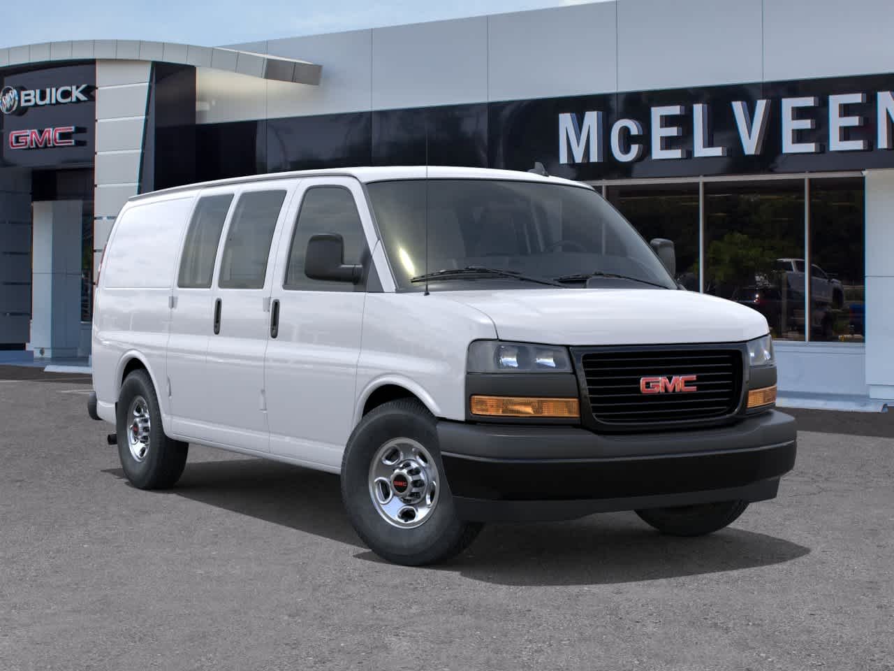 New 2026 Summit White GMC Work Van image 7