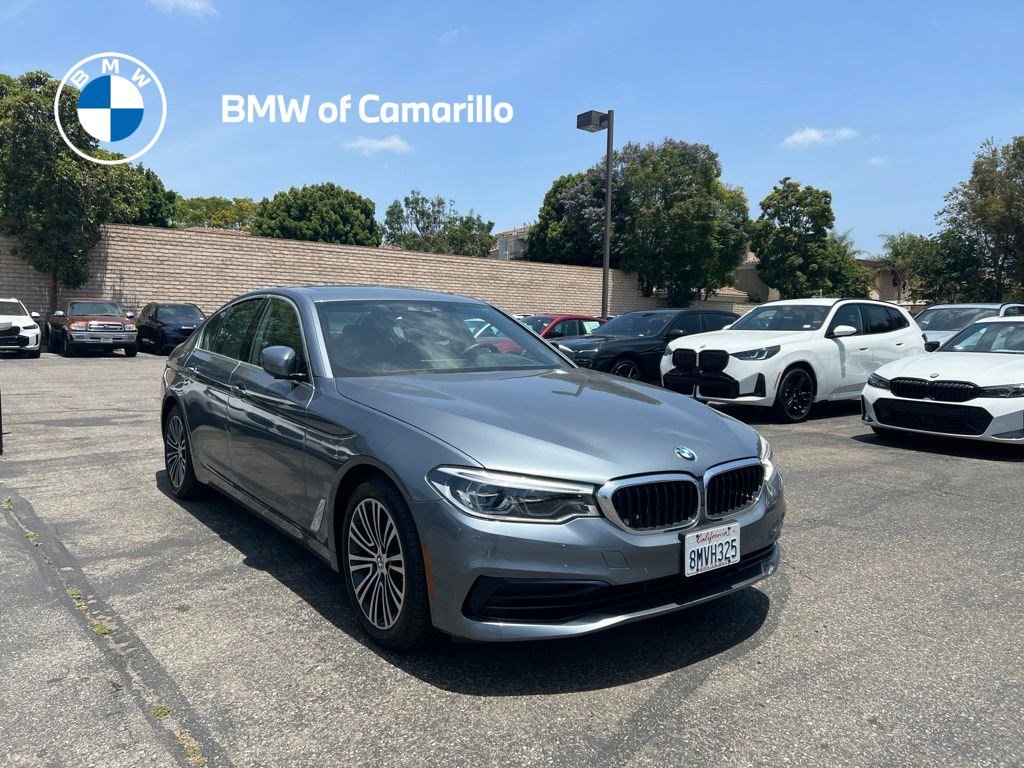 Used 2019 Bluestone Metallic BMW 540i image 1