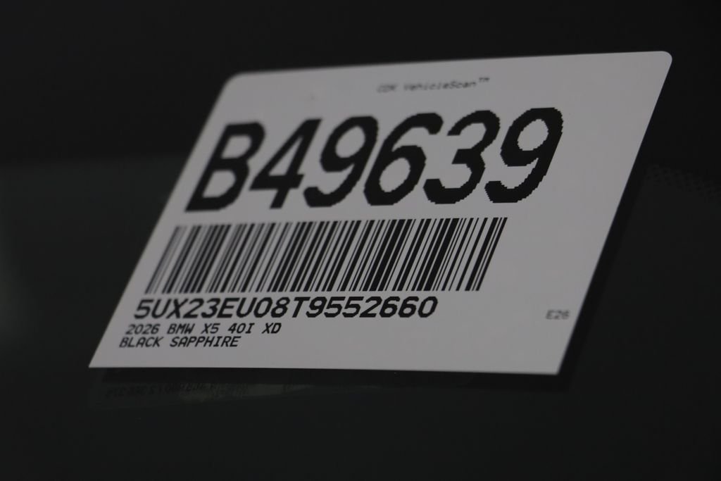 New 2026 Black Sapphire Metallic BMW xDrive40i image 25