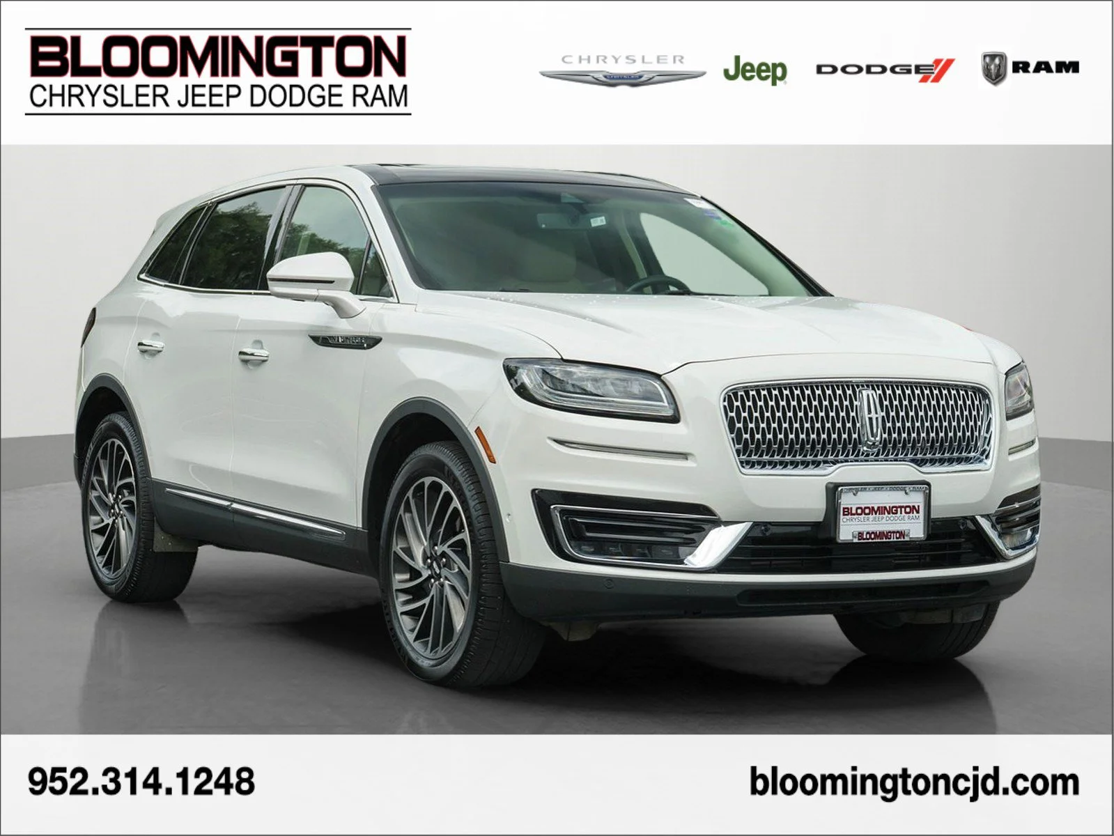 Used 2020 White Lincoln Reserve image 1