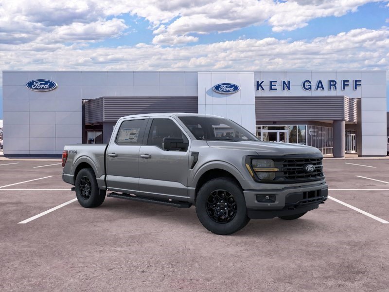 New 2026 Carbonized Gray Metallic Ford XLT image 8