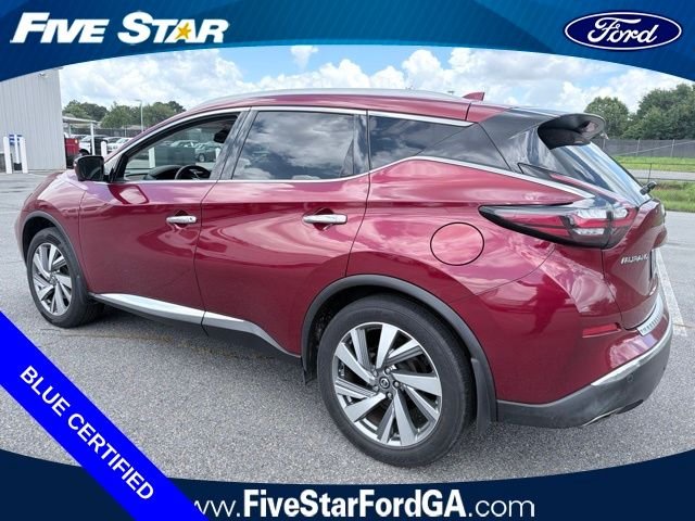 Certified Used 2021 Red Nissan SL image 4