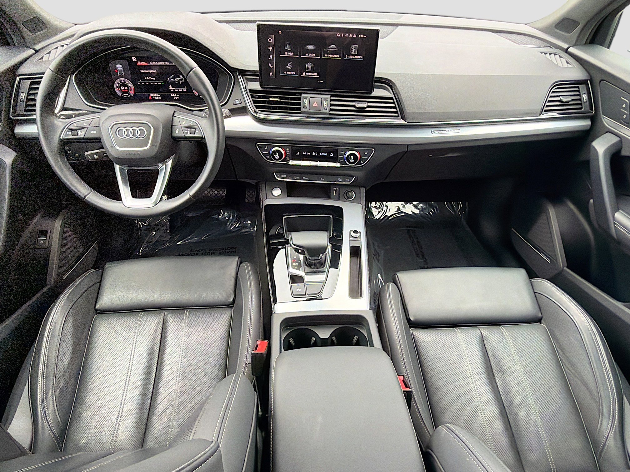 Certified Used 2023 Blue Metallic Audi S line Premium Plus image 15