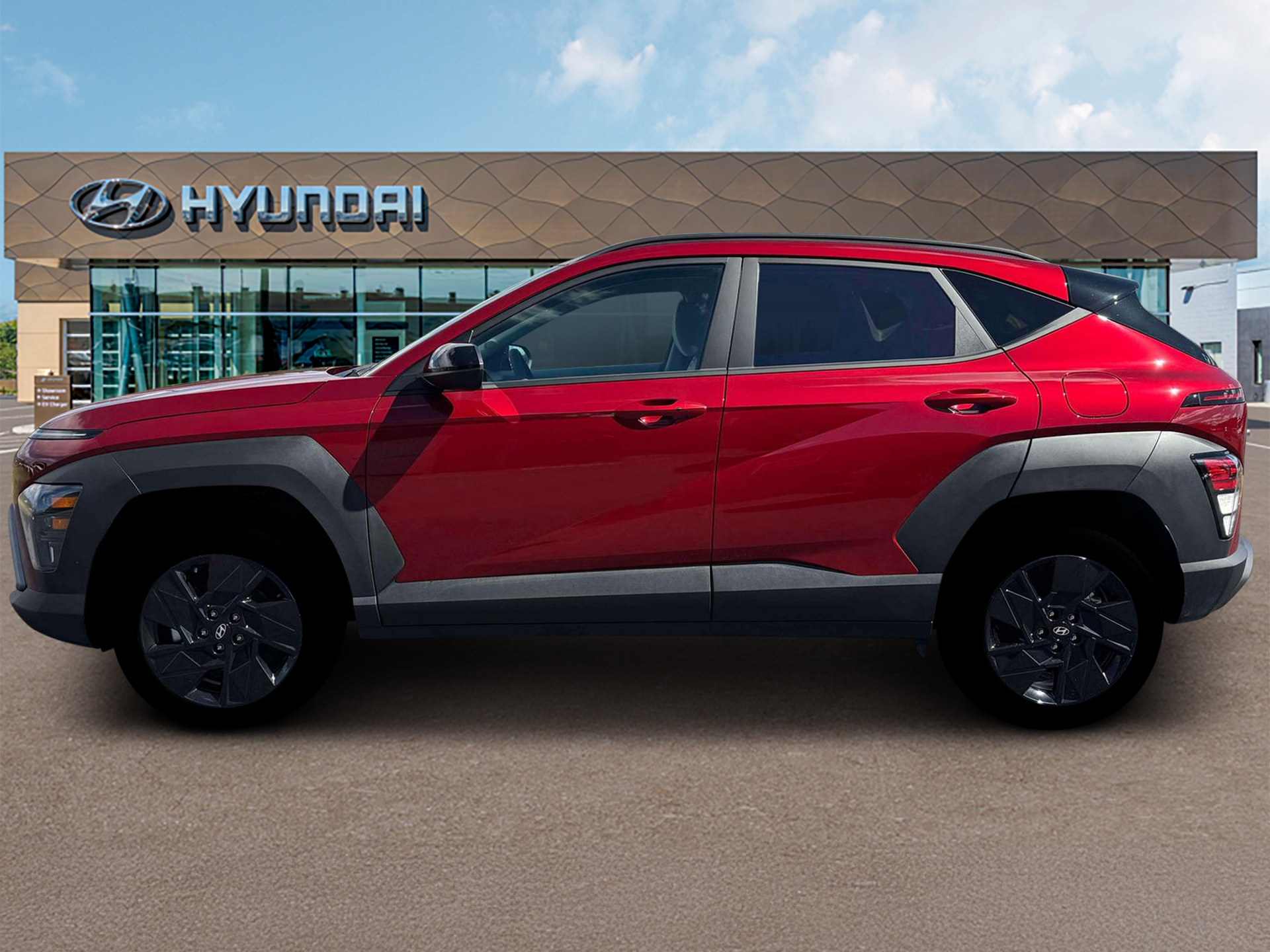 New 2026 Red Hyundai SEL Sport AWD image 5