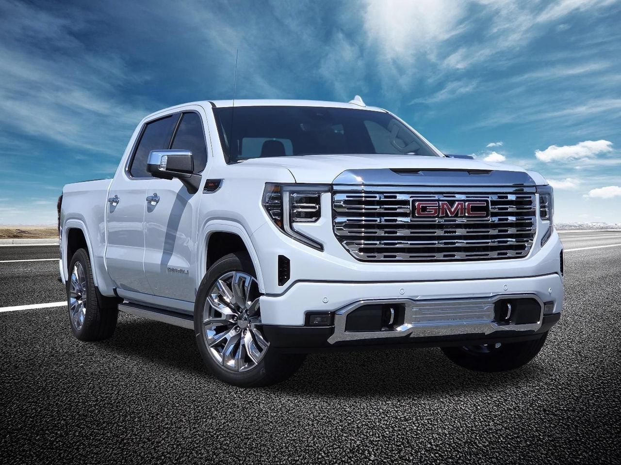 New 2026 Glacier White Tricoat GMC Denali image 2