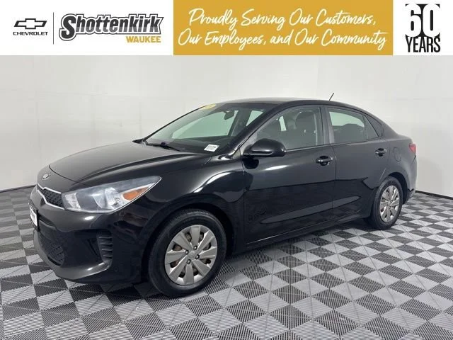 Used 2020 Black Kia LX image 1