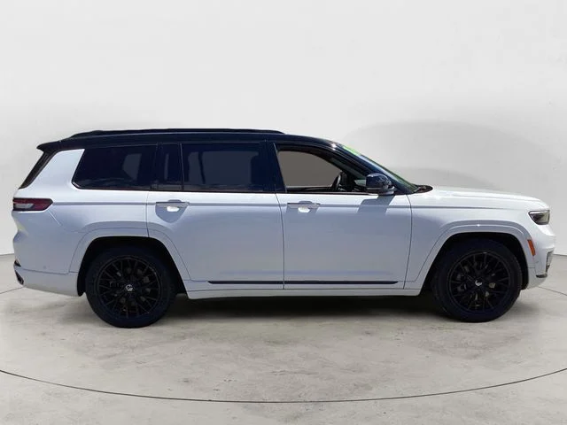 Used 2023 Bright White Clearcoat Jeep Summit image 6