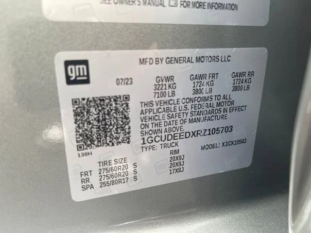 Used 2024 Sterling Gray Metallic Chevrolet RST image 32