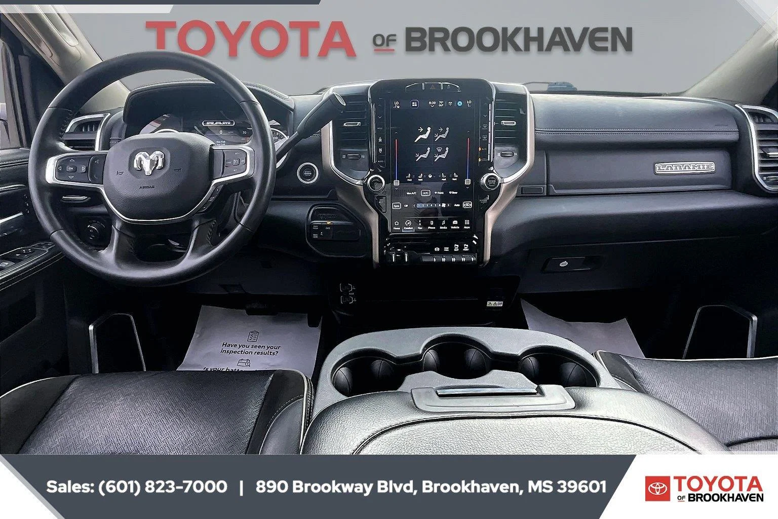 Used 2023 Bright White Clearcoat Ram Laramie image 12